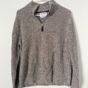 Old Navy Men's Zip-Up Sweater in Gray